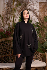 Long sleeve diva charms T-shirt